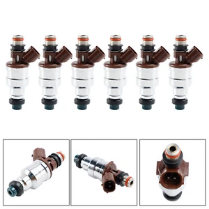 6PCS For Toyota 4Runner Pickup 89-95 3Vze 3.0L V6 Upgrade Fuel Injectors D1 - Picture 1 of 12