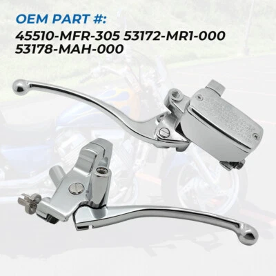 Brake Master Cylinder Lever Set for Honda Shadow VLX 600 VT600C VT600CD 1988-07 - Image 1 of 4