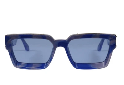 Gafas de sol Louis Vuitton Millionaires 1.1 azul gris mármol Z1506E Foto 1 de 4