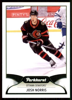 2021-22 Parkhurst #220 Josh Norris Ottawa Senators - Image 1 of 2