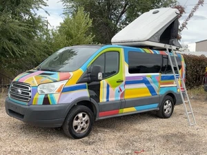 2017 Ford Transit Camper Van Truck Recreational Vehicle RV Motorhome V6 bidadoo - Picture 1 of 12