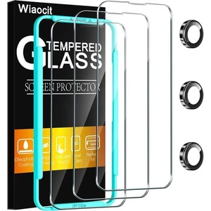 Wiacot 3 Pack Tempered Glass Screen Protector for Iphone 16e (4934) - Photo 1 sur 7