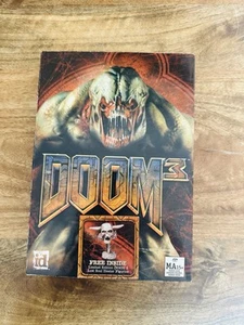 Doom 3 PC Game With Manual Complete in Box With Figurine - Picture 1 of 7