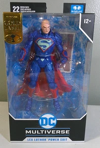DC Multiverse Comics 7" Actionfigur exklusiv (Lex Luthor Power Suit blau) Neu in OVP - Bild 1 von 8