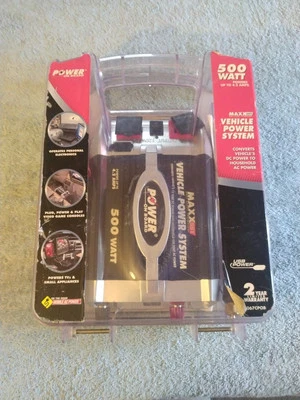 Vector Products 500W Vehicle Power System 12V DC 120V AC Converter - Image 1 of 4