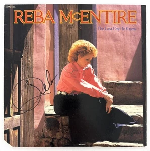 Reba McEntire Signed Autograph Album Vinyl Record LP The Last to Know w/ Beckett - Picture 1 of 4