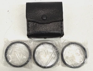 Vivitar 49mm Coated Close-Up Filter 3 Objektiv Set +1 +2 +3 Dioptrien + Case EXC - Bild 1 von 10