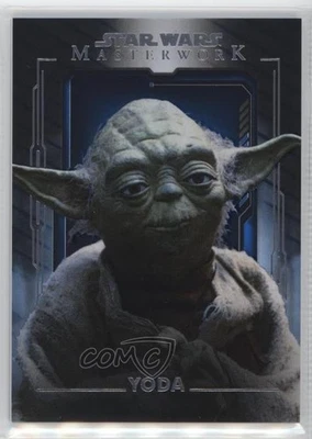 2020 Topps Star Wars Masterwork Blue Yoda #55 x5u - Image 1 of 3