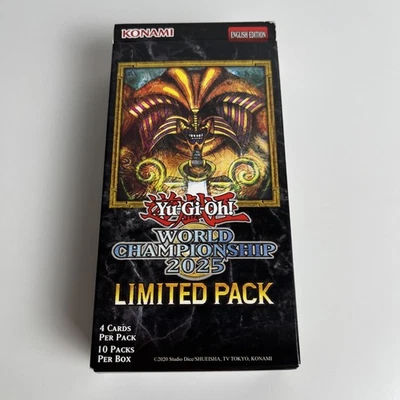 YuGiOh! - Limited Pack World Championship 2025 Booster Box - Englisch OVP - Bild 1 von 3