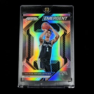 Victor Wembanyama RC 2023-24 Silver Holo Prizm Parallel Emergent Insert Rookie 2 - Picture 1 of 2