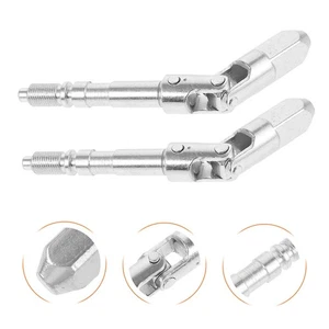  2 Stück horizontales Wagenhebergelenk: Eisenwelle für Bodenheberwartung - - Bild 1 von 12