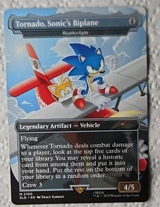 Tornado, Sonic's Biplane - Weatherlight Secret Lair Drop Regular - Imagen 1 de 2