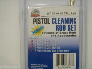 DAC 5-teiliges PISTOLENREINIGUNGSSET 357 38 40 45 9 MM PCR-747 - Bild 1 von 2
