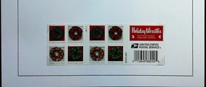 Holiday Wreaths Booklet Pane of 20 - USA forever Stamps MNH (CO-014) - Picture 1 of 1
