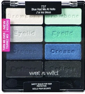 Wet n Wild Coloricon Eyeshadow Collection - # 737 Blue Had Me At Hello Pack of 1 - Image 1 of 4
