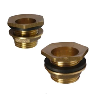 1/2" 3/4" Connector Adapter Connection for Water Rain Tank Bucket Barrel Kit - Picture 1 of 6