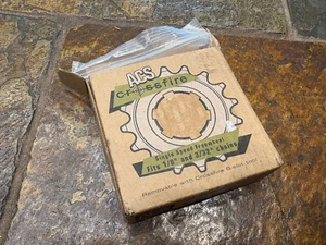 Vintage ACS Crossfire BMX Freewheel 16t 3/32 NOS Old School BMX  New! - Picture 1 of 4