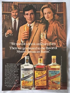 Vintage Print Ad - Myers's Rum Collection of Jamaican Rums - Sazerac Distillery - Picture 1 of 1