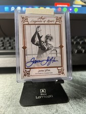 JAMES LOFTON Signed 2012 Leaf Legends of Sport Autograph #BA-JL1 SP AUTO Mint