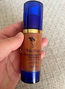 COFFEE SeneGence MakeSense Advanced Anti Aging Airless Pump Foundation Makeup - Picture 1 of 2