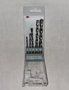 Wolfcraft 8450000 Hartmetall Stein-Spiralbohrer-Set 5teilig 4 mm, 5 mm, 6 mm, 8  - Bild 1 von 2