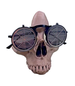 Musik Festival Mode Sonnenbrille Runde Gläser Steampunk Klappbar Unisex - Web - Bild 1 von 8