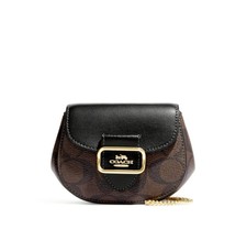 NWT Coach Morgan Signature Card Holing Chain Crossbody