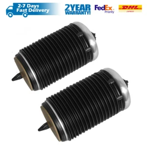 Pair Rear Left Right Air Suspension Spring Bags Fit Audi A6 RS6 S6 C7 A7 RS7 S7 - Picture 1 of 6