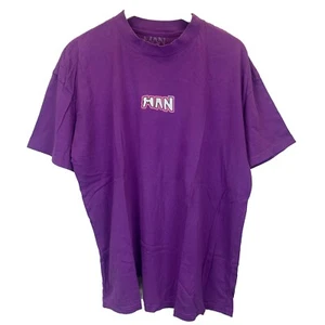BoohooMan Oversized T-Shirt Lila Gr. M Herren - Bild 1 von 4