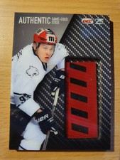 DEL 18-19 2018-2019 AUTHENTIC STICK CARD LEO PFÖDERL NUREMBERG ICE TIGERS 03/50