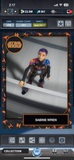 Topps Star Wars Digital Card Trader Halloween - Sabine Wren Tier 7 2019 Base