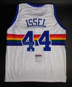 Dan Issel Signed Autographed Denver Nuggets Basketball Jersey HOF KU JSA COA - Picture 1 of 3