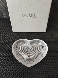 Lalique "Love Incolore" Coppetta Cristallo 10x9 Cm. - Foto 1 di 5
