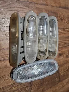 Buick Rainier/GMC ENVOY OEM Dome Light Lense Set Right/Left, courtesy roof 5pc - Picture 1 of 4
