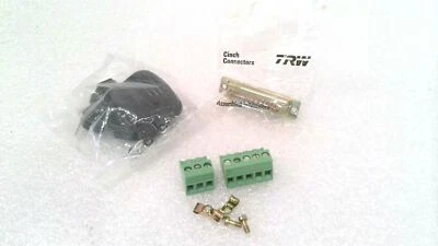 TRW DB-25P CINCH CONNECTORS WITH BRACKET MOUNTS AND SCREWS - Image 1 of 4