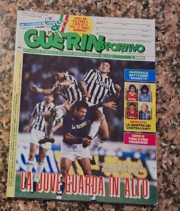 Guerin sportivo n.19 1990-Poster story Napoli-Speciale Mondiali-Poster Napoli - Foto 1 di 8