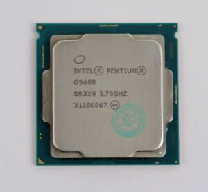 Intel Pentium G5400 Dual Core 3.70GHz LGA1151 CPU Processor SR3X9