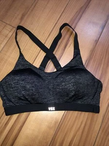 Victoria's Secret VSX Incredible Activewear Sports Bra 34B Blk Adjustable - Picture 1 of 5
