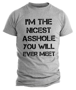 Offensive Shirt Rude Shirts Men Sarcastic T Shirt Funny Shirt Funny Tshirt Gifts - Picture 1 of 14
