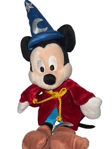 Peluche Mickey Mouse Hechicero Walt World Parks Disney 13"" Fantasía - Imagen 1 de 8