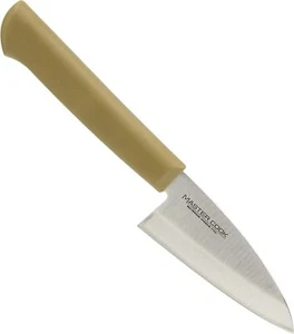 Kataoka Master Cook Mini Cuchillo Deba Marrón 90mm Doble Bisel MCKK90B - Imagen 1 de 2