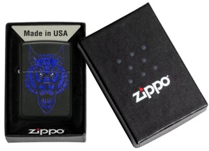 GENUINE ZIPPO WINDPROOF LIGHTER WEREWOLF DESIGN (94414) GIFT BOXED - Picture 1 of 2