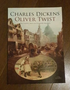Oliver Twist Charles Dickens - Timeless Classics Illustrated Book - Picture 1 of 1