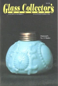 Glass Digest 8/9 96 Fenton Connoisseur Collection, Heisey, Wasserburg, Baskets - Picture 1 of 1