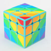 MYMF 3x3x3 Unequal order Speed Magic Cube Twist Puzzle Funny Toys Multi-Color