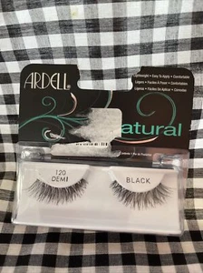 Ardell natürliche falsche schwarze Wimpern 109 110 117 120 Demi - 1 Paar SIE WÄHLEN - Bild 1 von 3
