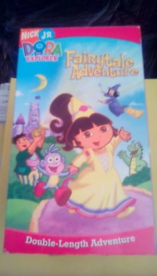 Dora the Explorer - Fairytale Adventure - Nick Jr 2004 VHS rare kids cartoon OOP - Image 1 of 2