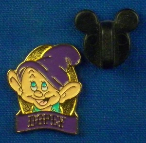 Dopey Snow White and the Seven Dwarfs Video Release Set Disney Pin # 298 - Picture 1 of 4