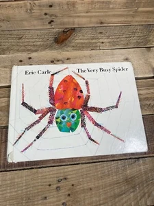 Die sehr geschäftige Spinnenwelt von Eric Carle Hardcover Gemeinsam lesen Kindertafel Buch - Bild 1 von 5