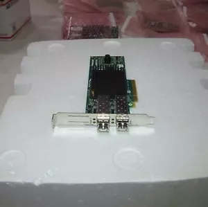 HP EMULEX P001219 LPE12002 Dual-Port Fiber Network Adapter - Picture 1 of 1